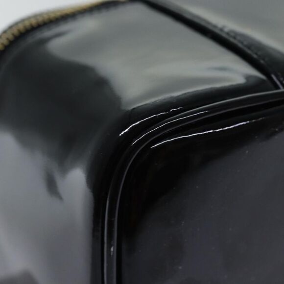 Chanel Vanity Black Patent Leather Clutch Bag (Pre-Owned) - Picture 9 of 16